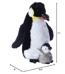 Aurora World leader plush emperor penguin set, perfect for gift and display.