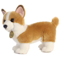 Aurora World Miyoni Corgi Plush resting pose invites cuddling during stories and play.