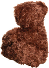 Aurora World Tubbie Wubbie Brown Bear closeup face highlighting soft plush.