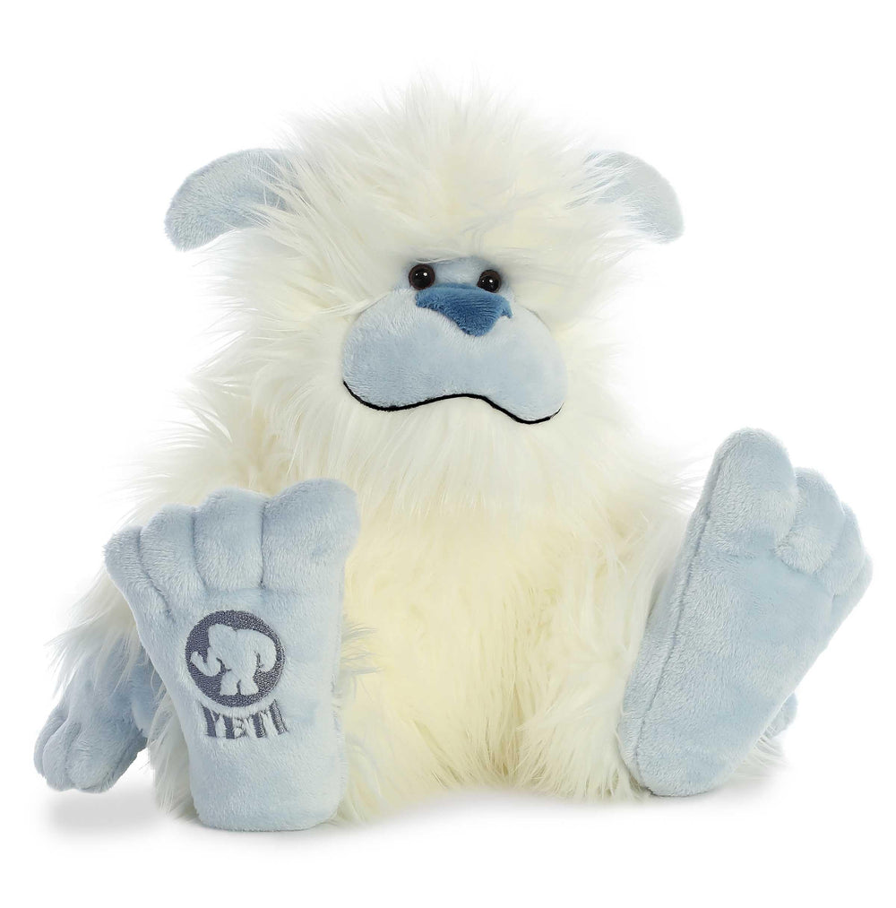 Aurora Mysterious Fantasy Yeti plush uses high-quality fabrics for lasting cuddles.