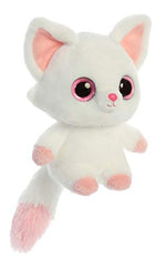 Aurora Yoohoo Pammee soft fur plush, multicolor design for kids’ play and travel.