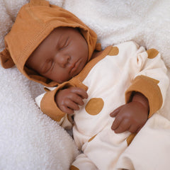 AuroraVita 19.3in full silicone reborn doll for photography and cuddling.