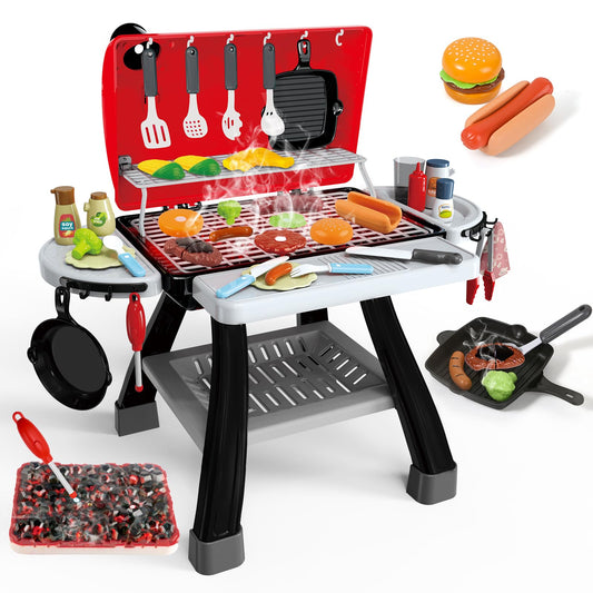 AuroTops 35pc kitchen toy set canopy closed storage for tidy play.