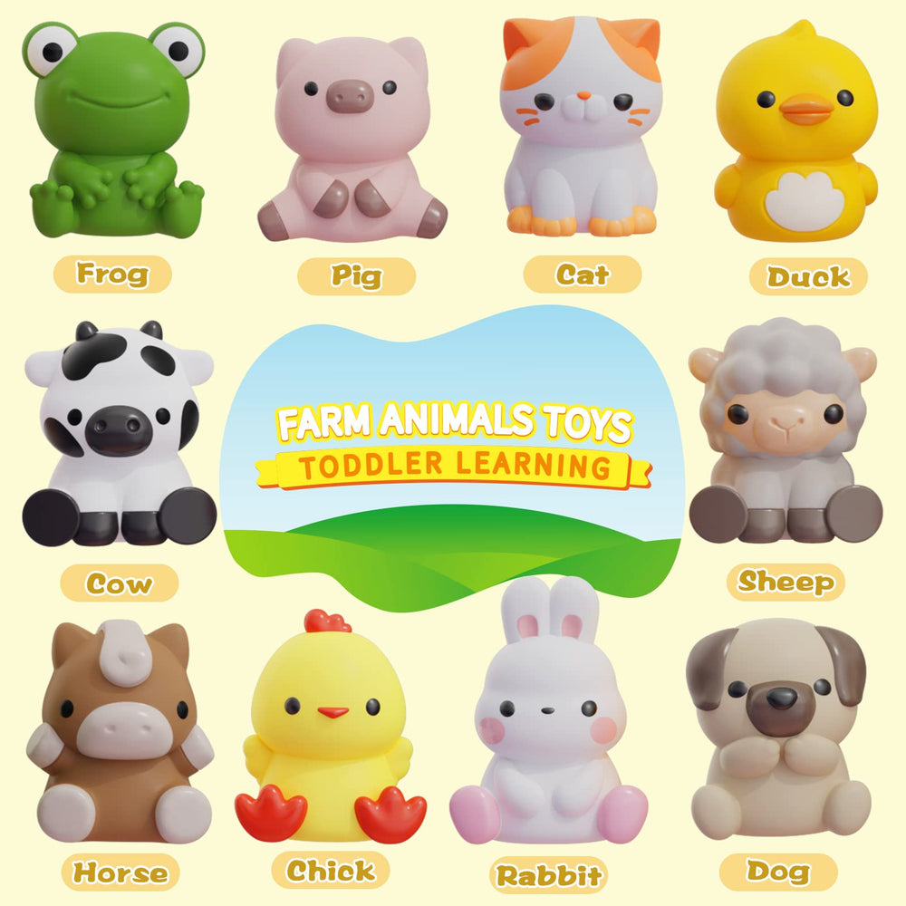 AuroTops animal puppets close-up showcases soft, squeezable characters for tactile fun.