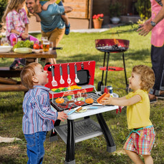 AuroTops kids grill playset with detailed construction and easy assembly.