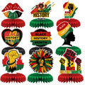 AUSHENKE Black History Month centerpiece pattern 1 enhances table decor for events