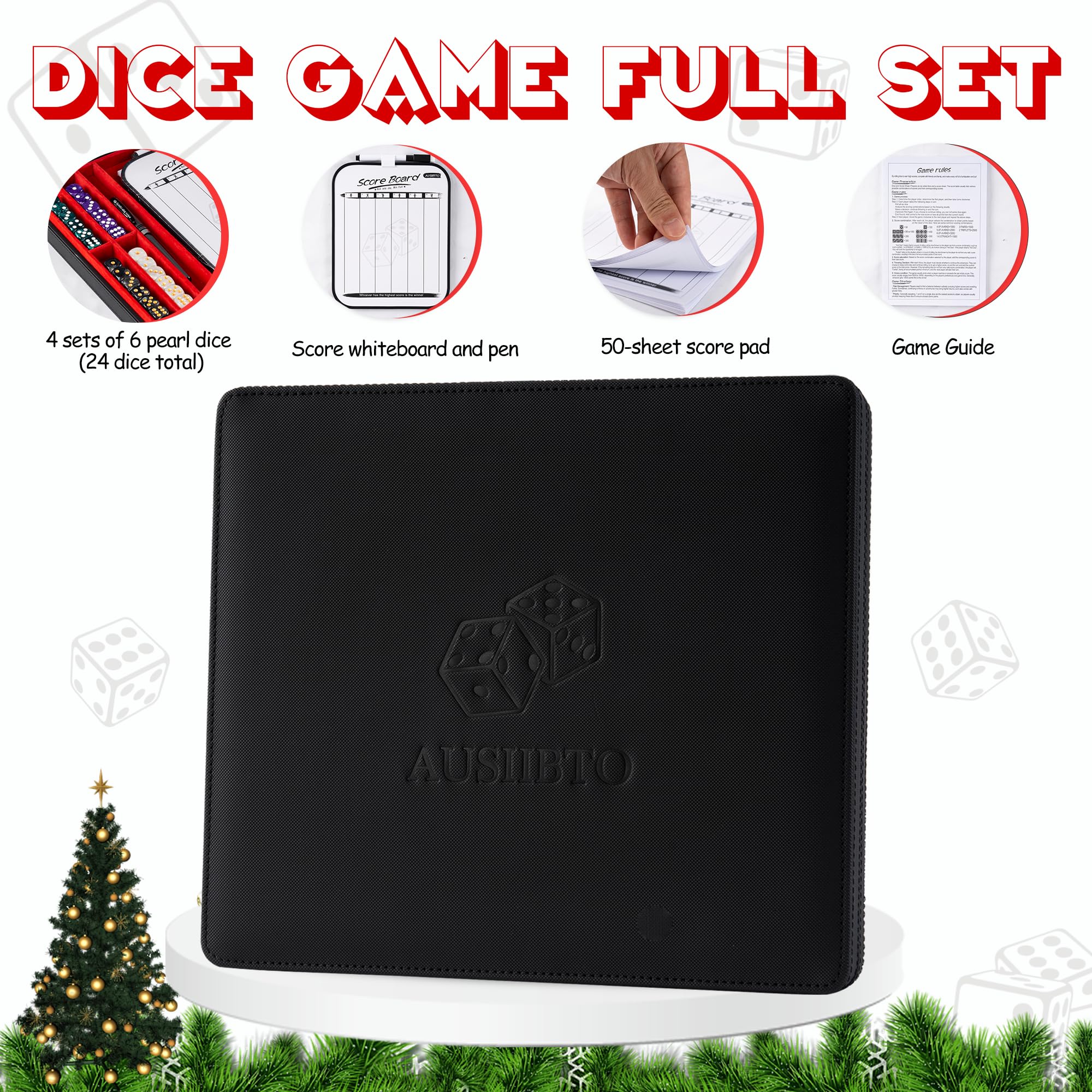 AUSIIBTO magnetic enclosure dice case keeps parts secure during transport.