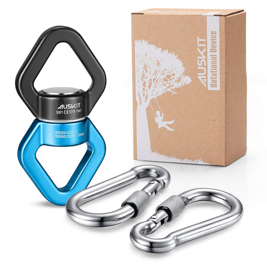 AusKit swing swivel 360 rotation for smooth, tangle-free hanging