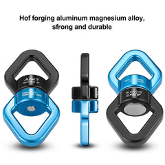 AusKit tree swing attachment shows secure mounting for outdoor use