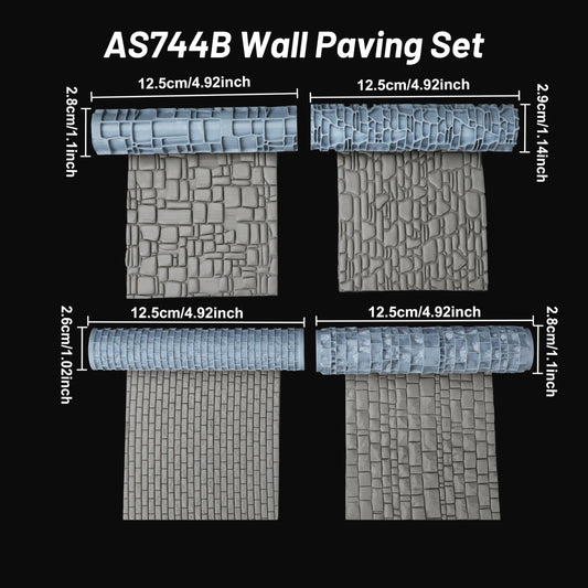 Auspdice DND Terrain Texture Roller wall paving patterns for tabletop maps