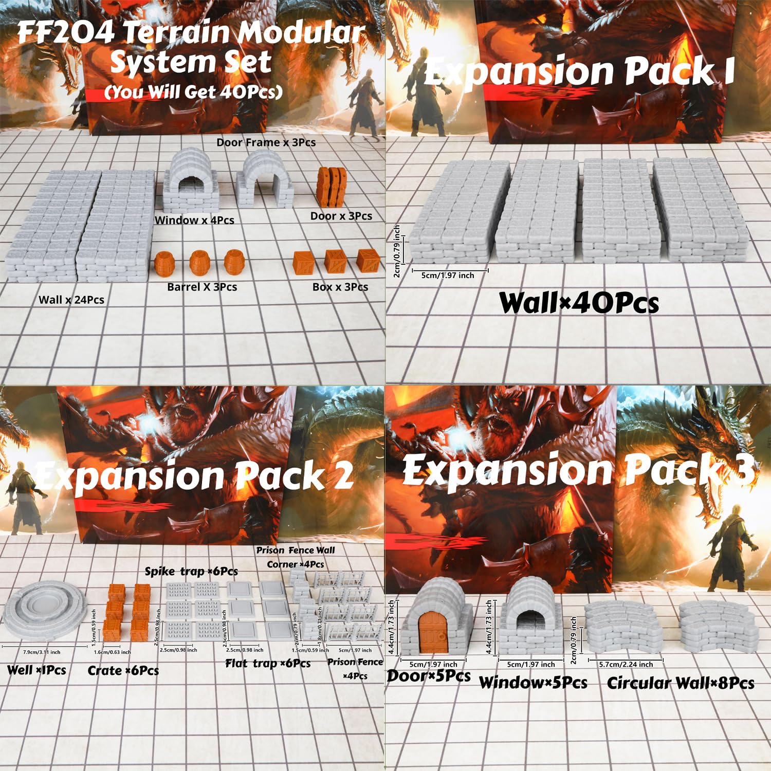 AUSPDICE dungeon doors enable quick entryways for fluid encounters.