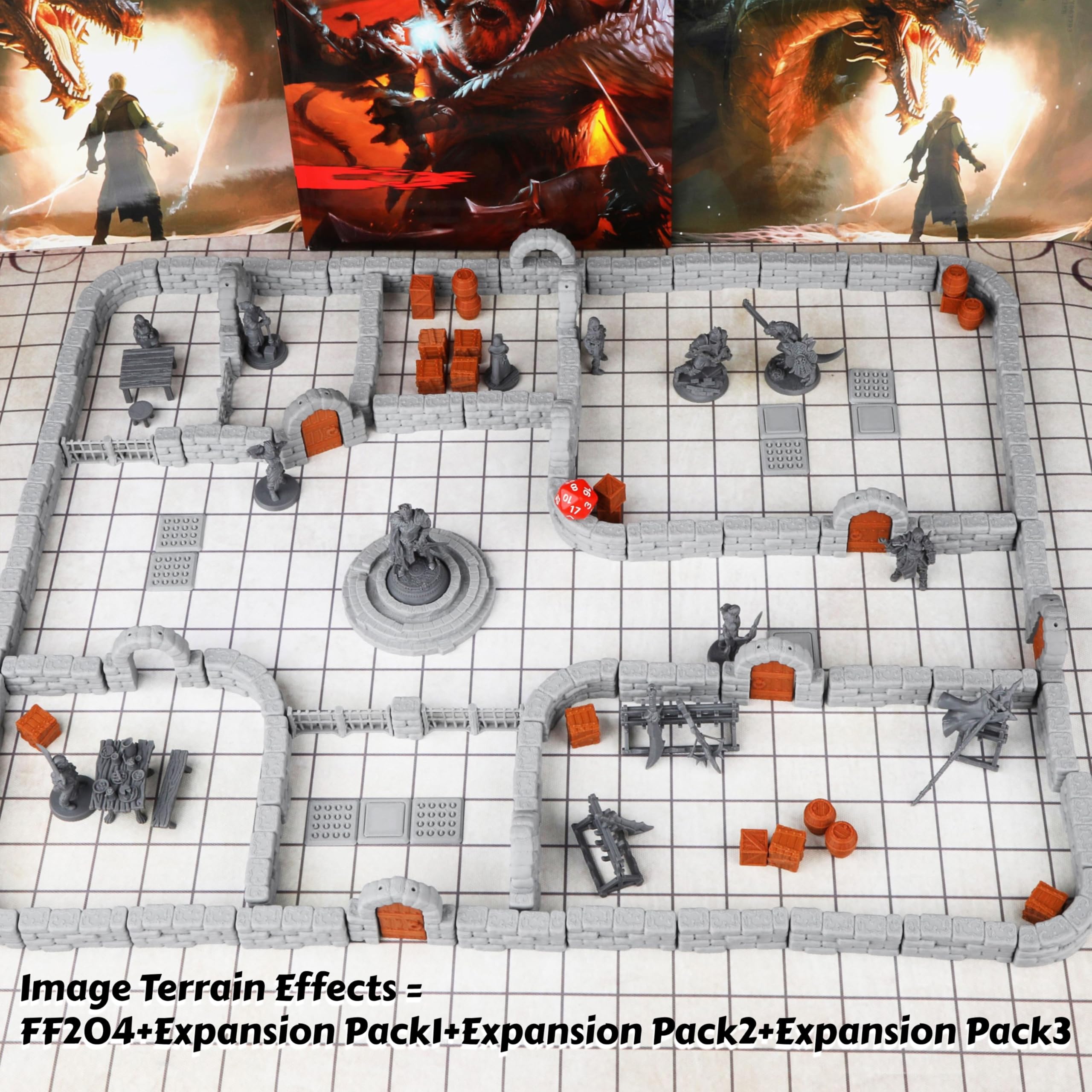AUSPDICE dungeon windows add realistic detail and lighting opportunities.