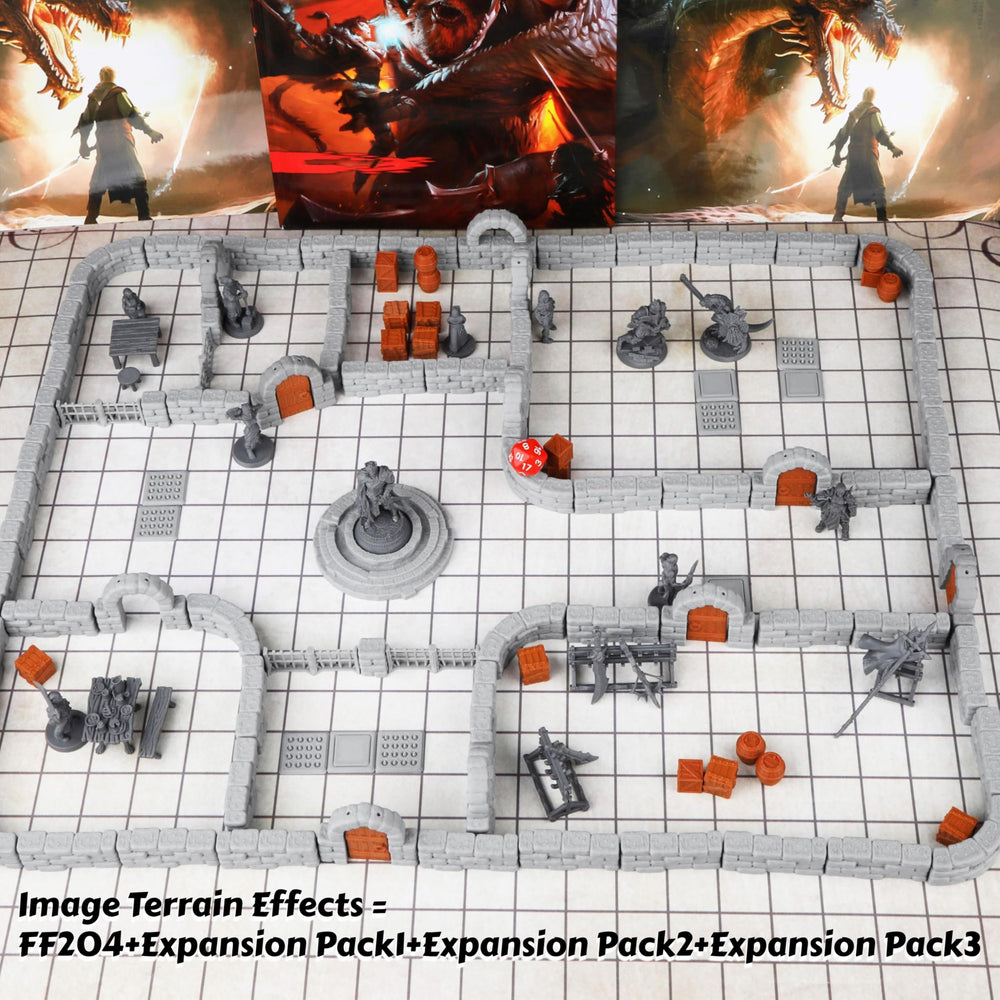 AUSPDICE dungeon windows add realistic detail and lighting opportunities.