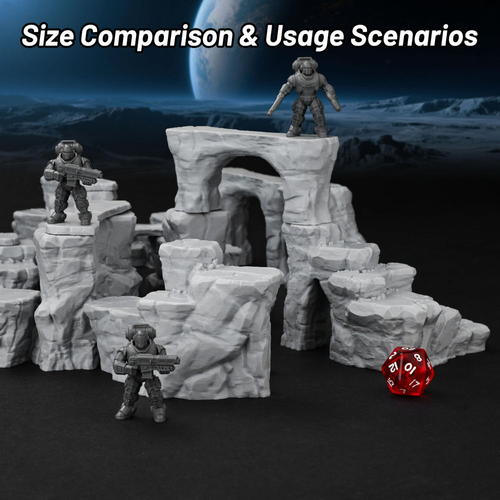 AUSPDICE Pit Canyon Bridges and arches enhance tactical planning on maps.