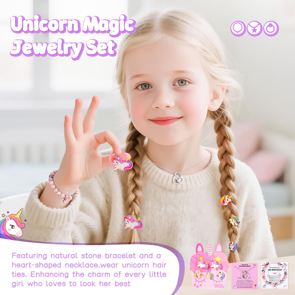 Auspicious Beginning unicorn socks set adds bright color to daily outfits.