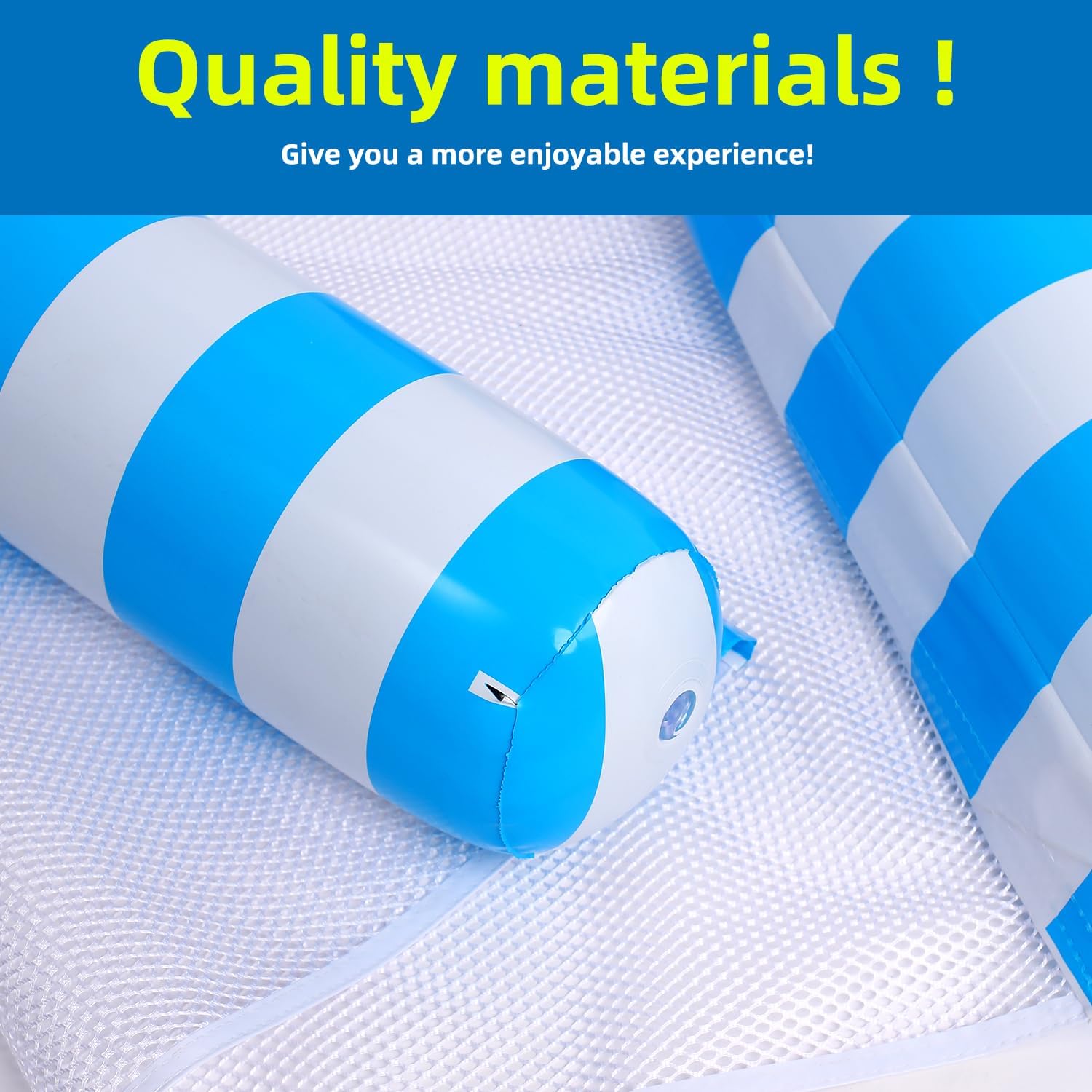 Auspicious Rain 3-pack upgraded water floats fully inflated dimensions for ample lounging space