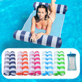 Auspicious Rain blue lounge float for all-day water lounging with calm comfort