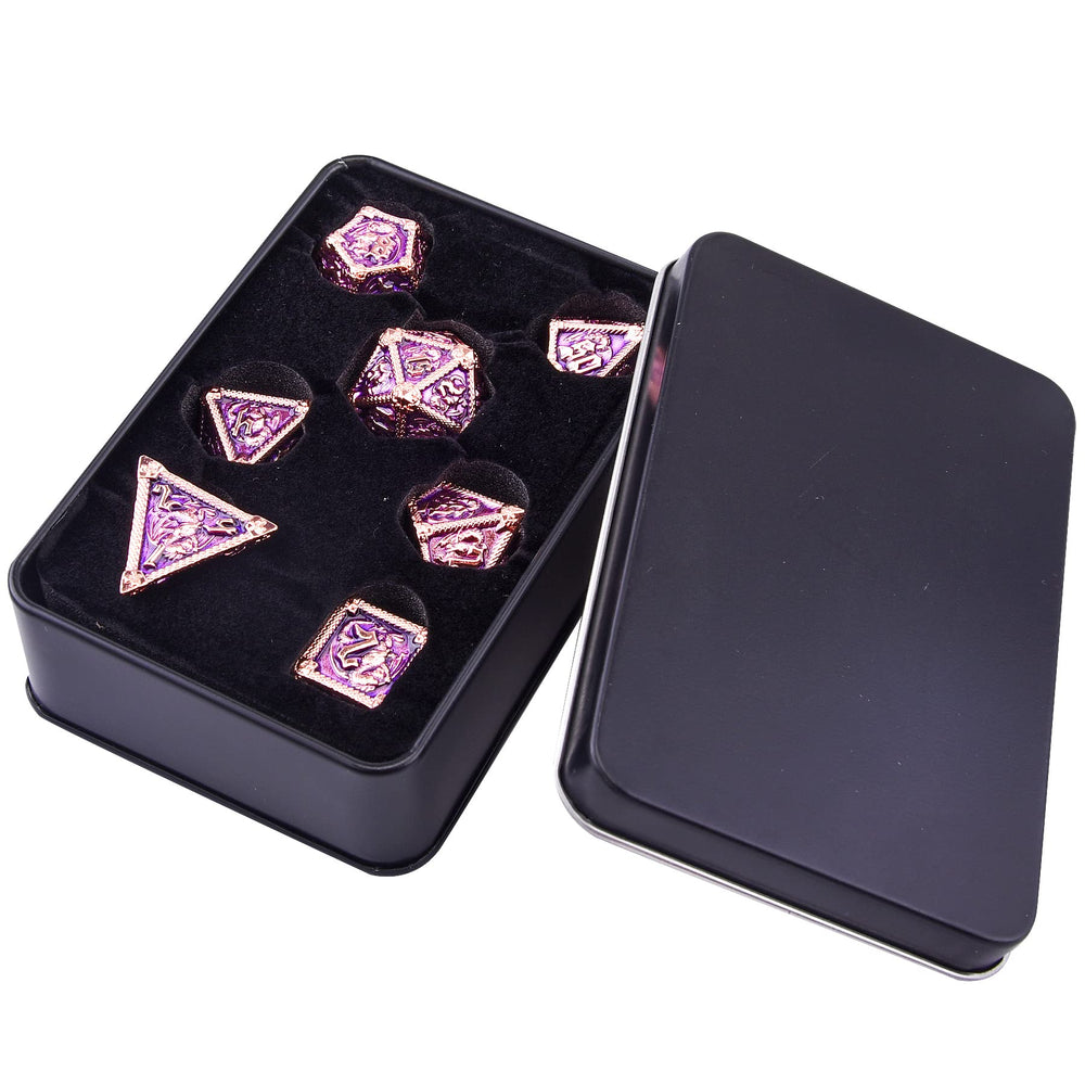 AUSTOR boxed DND dice set ready for gifting and tabletop adventures