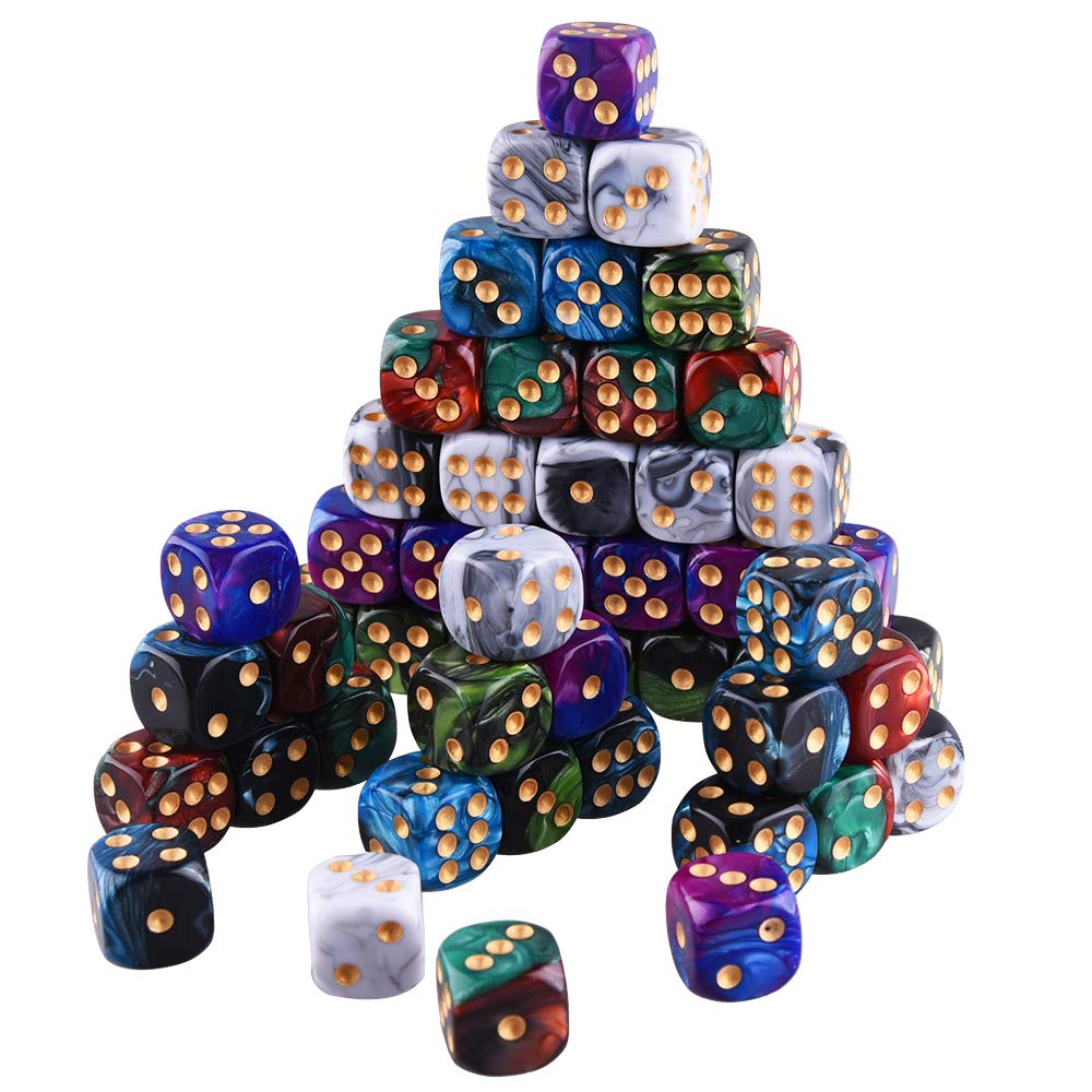AUSTOR 16mm round-corner dice deliver comfortable handling and smooth rolling.