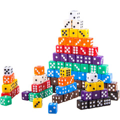 AUSTOR red dice ready for Tenzi and more.