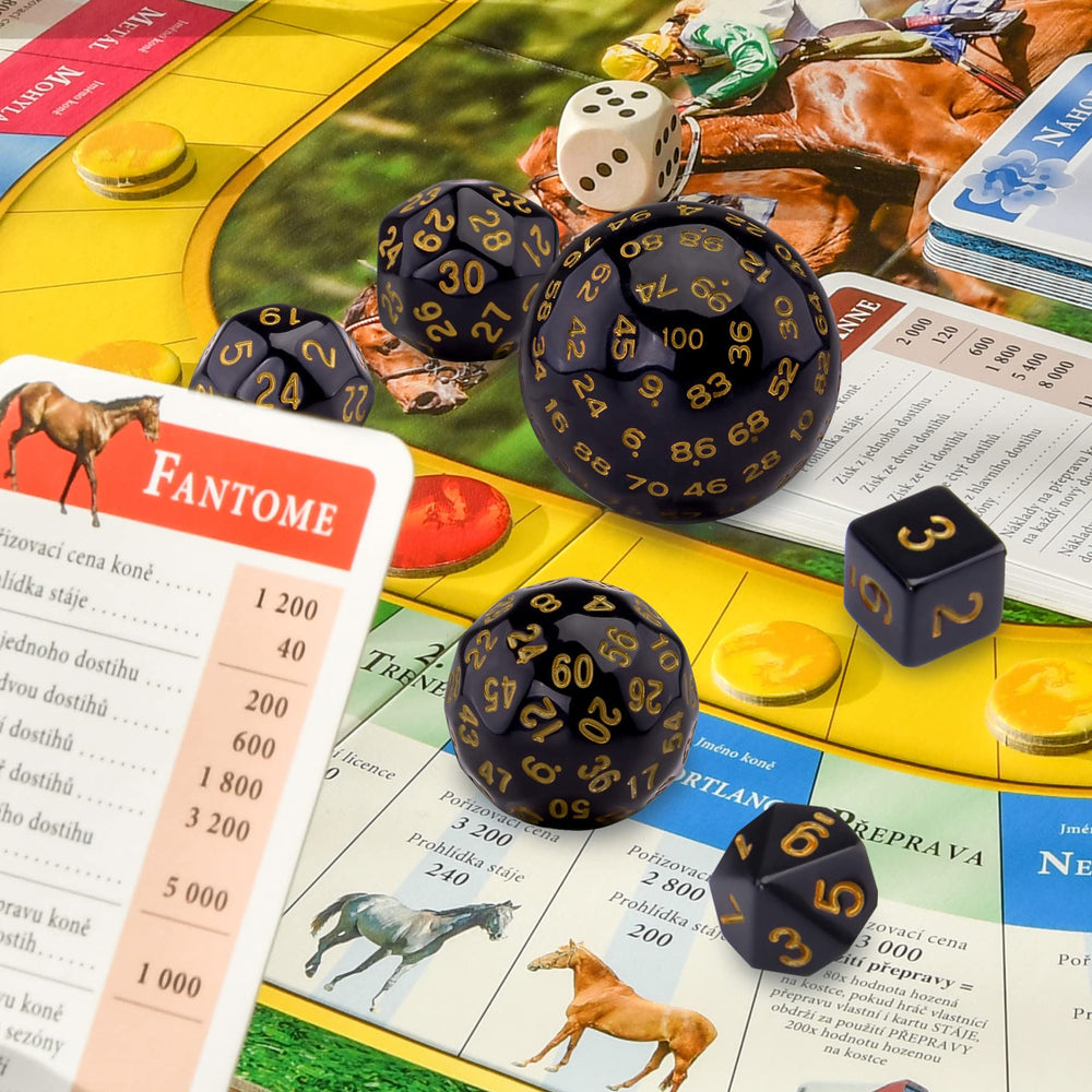 AUSTOR leather drawstring bag keeps dice secure during travel and storage.