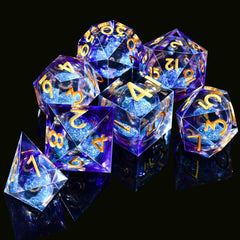 AUSTOR foam-lined storage box keeps the dice organized and protected