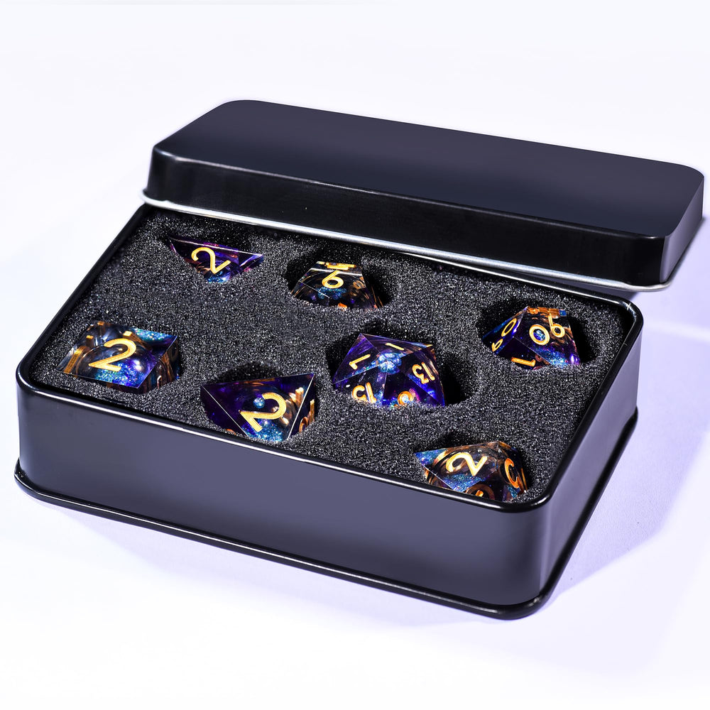 AUSTOR eco-friendly resin dice, durable and well-balanced for gaming