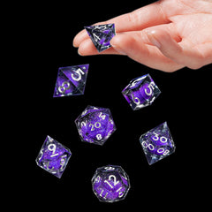 Secure metal storage box included with AUSTOR dice for safe transport and display.