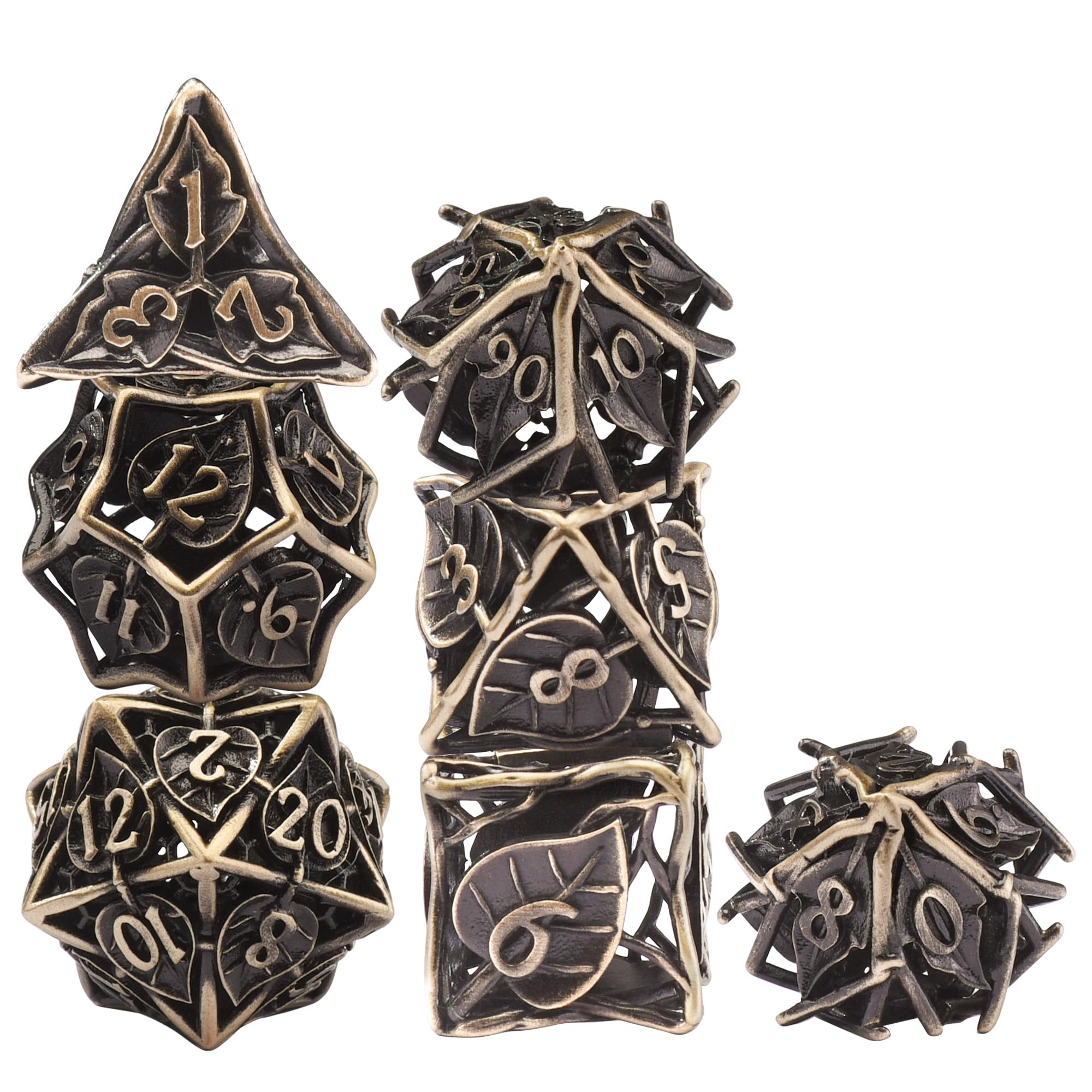 AUSTOR maple leaf design dice rolling smoothly for fair, reliable throws.