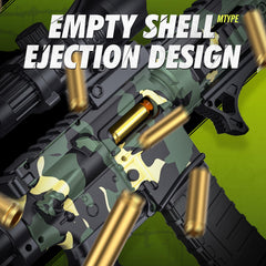 Shell ejecting design in Austraes foam blaster for realistic action.