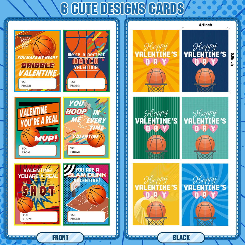 AUUGUU basketball pun cards spark playful messages and smiles.