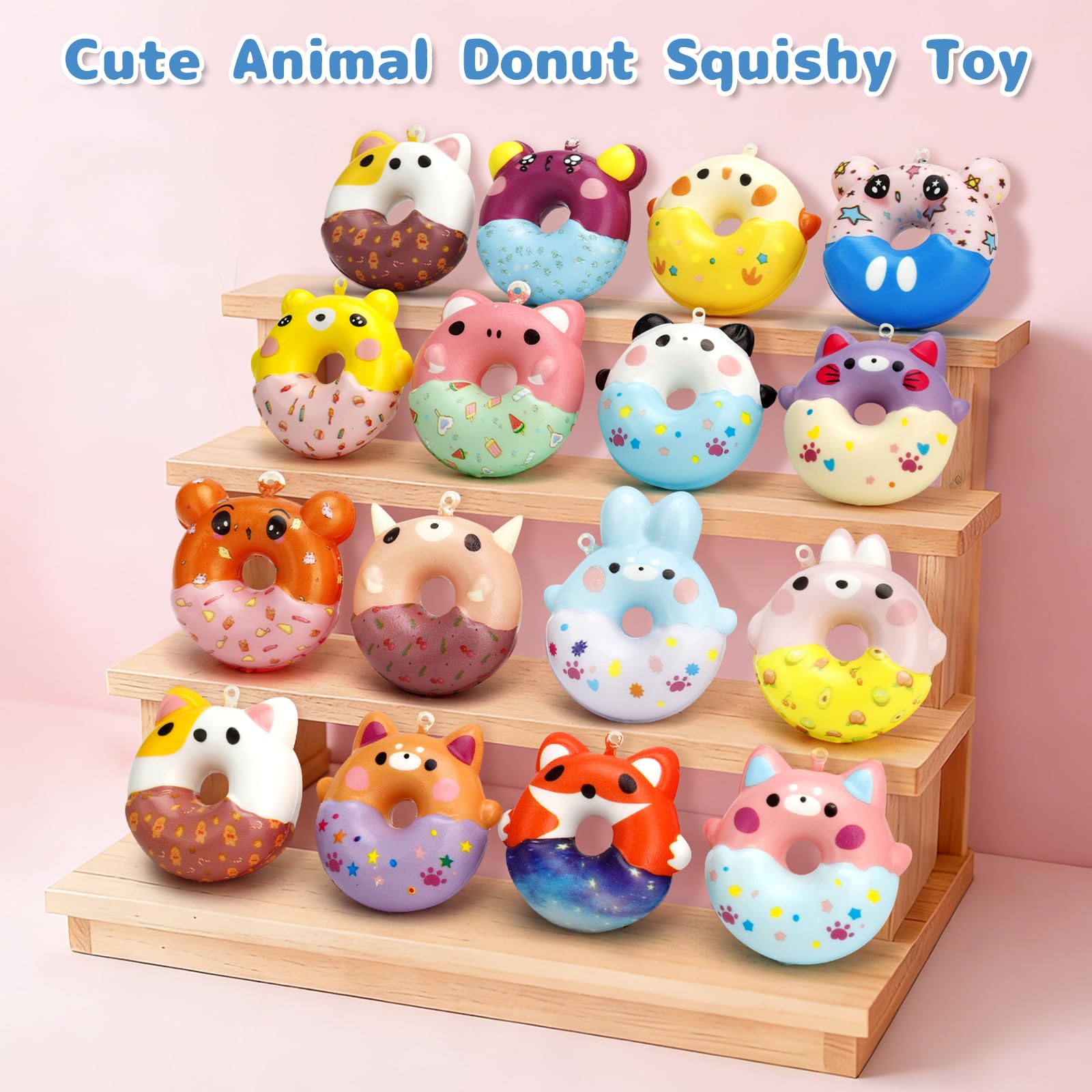 AUUGUU donut-themed bundle ideal for Valentine's classroom celebrations.