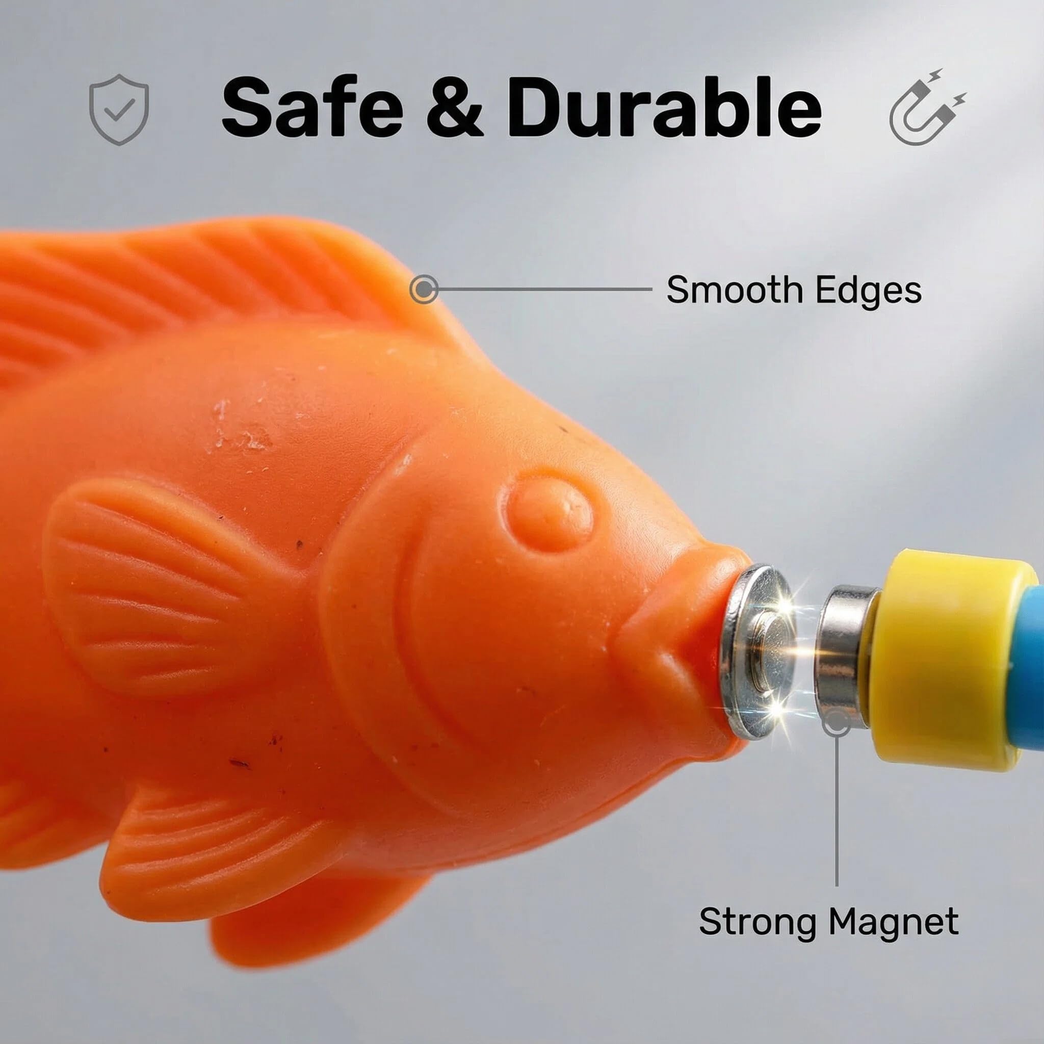 AUUGUU magnetic net catcher for easy pickup and cleanup after play