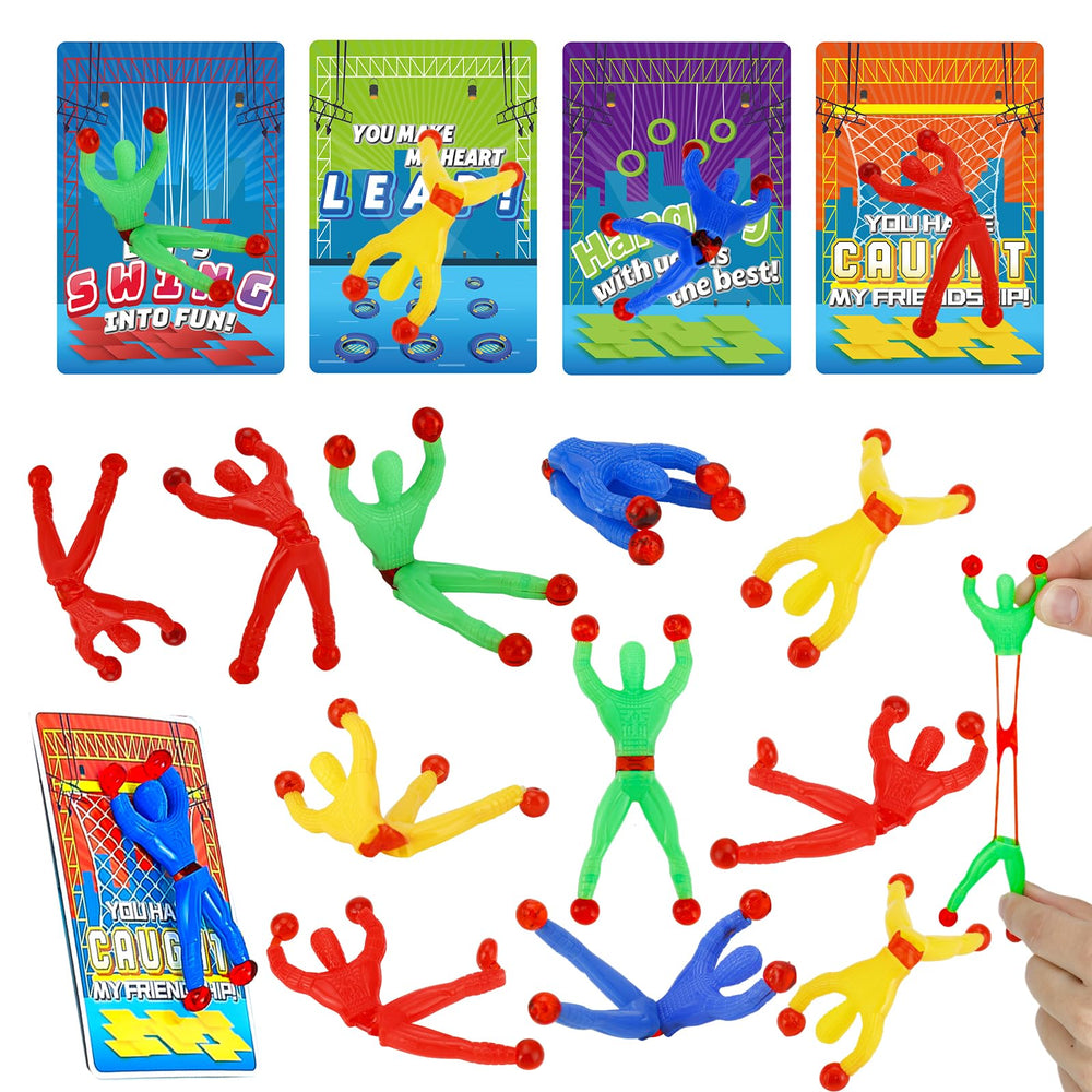 AUUGUU valentine cards with ninja sticky pack for classroom gift exchanges.