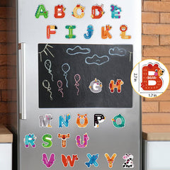 Auzesto tiger alphabet magnet encourages spelling play on the fridge.