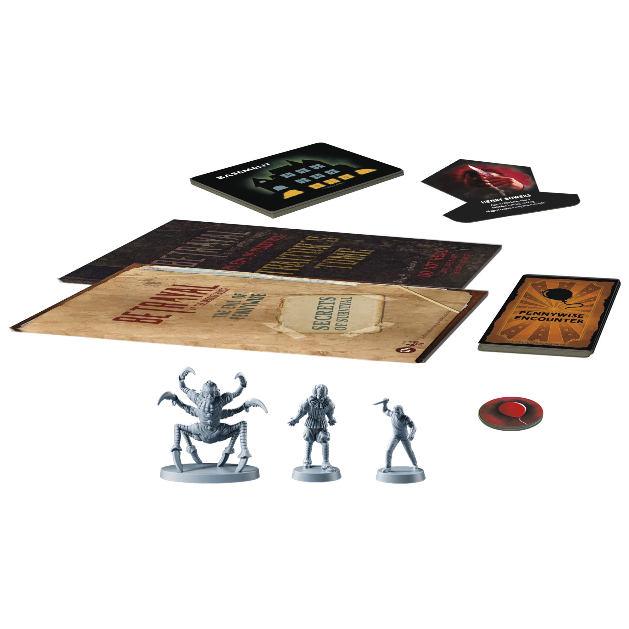 Avalon Hill Betrayal Neibolt Henry Bowers overlay introduces a perilous twist.