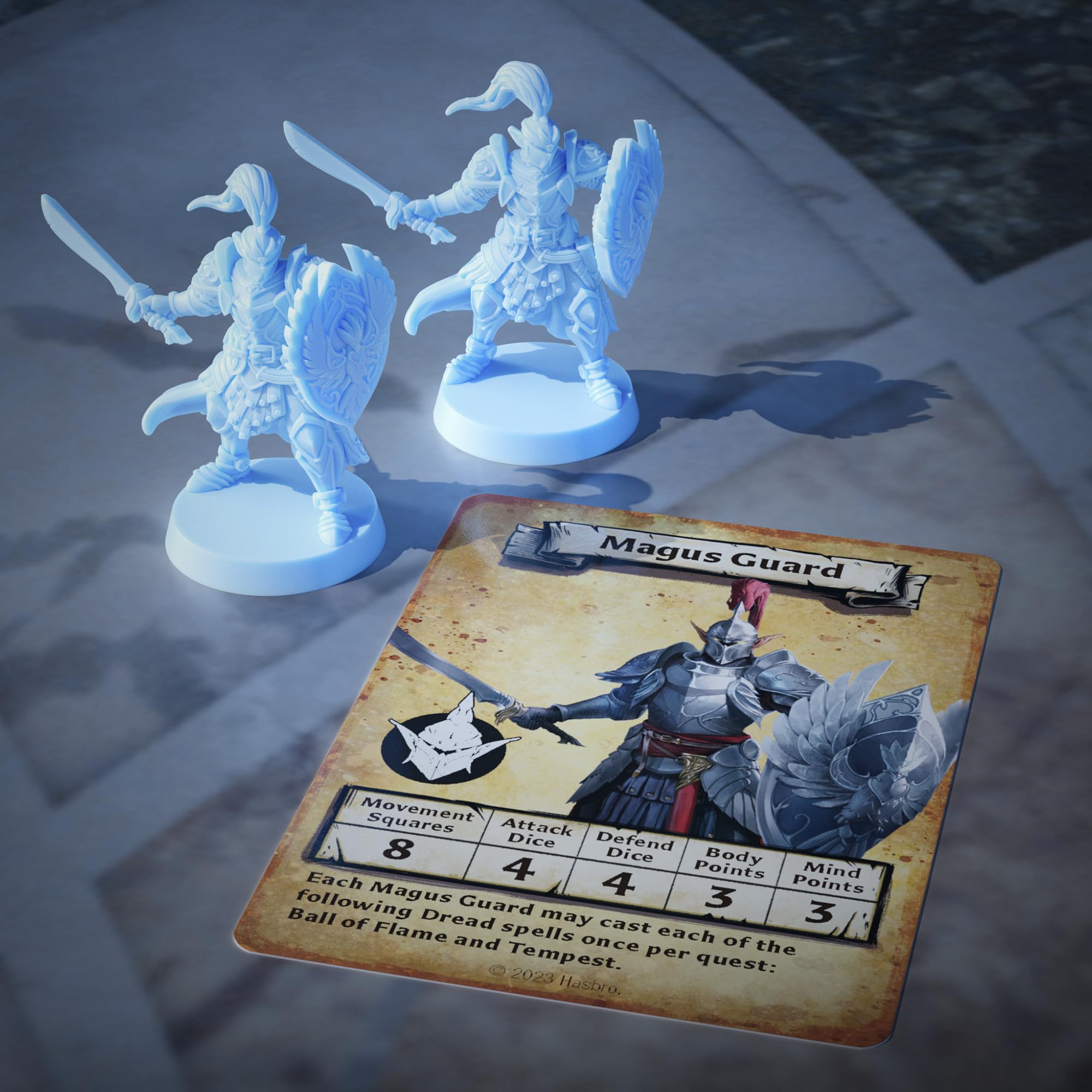 Avalon Hill Dread Cultists figure deepens dungeon atmosphere