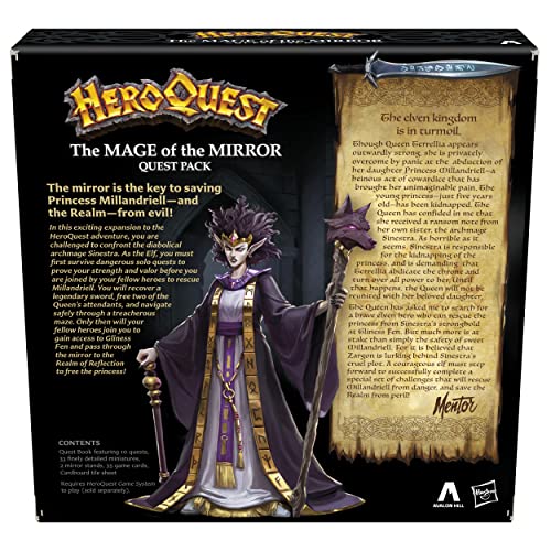 Avalon Hill HeroQuest evil archmage miniature adds dramatic confrontations