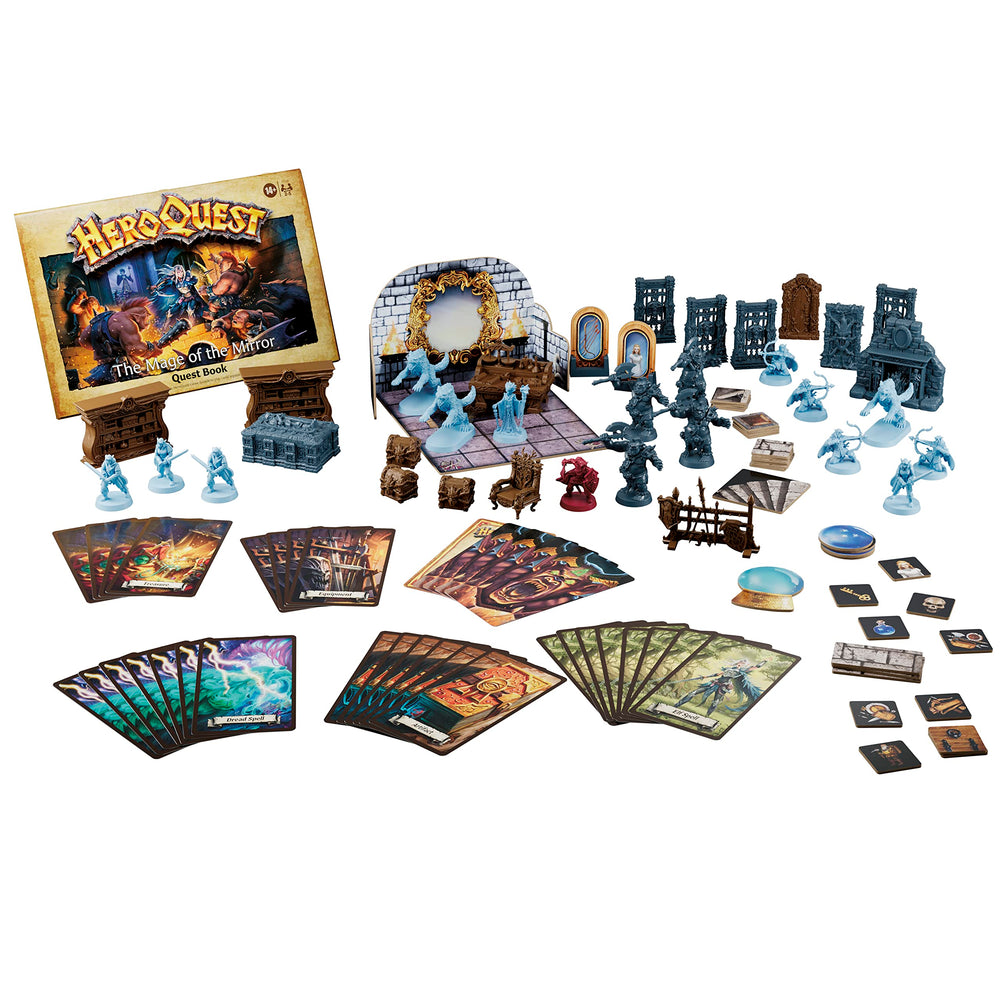 Avalon Hill HeroQuest giant wolf miniature brings tense ambush moments