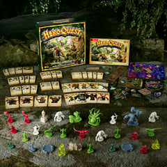 Avalon Hill HeroQuest serpent miniature enhances perilous exploration and boss-style challenges.