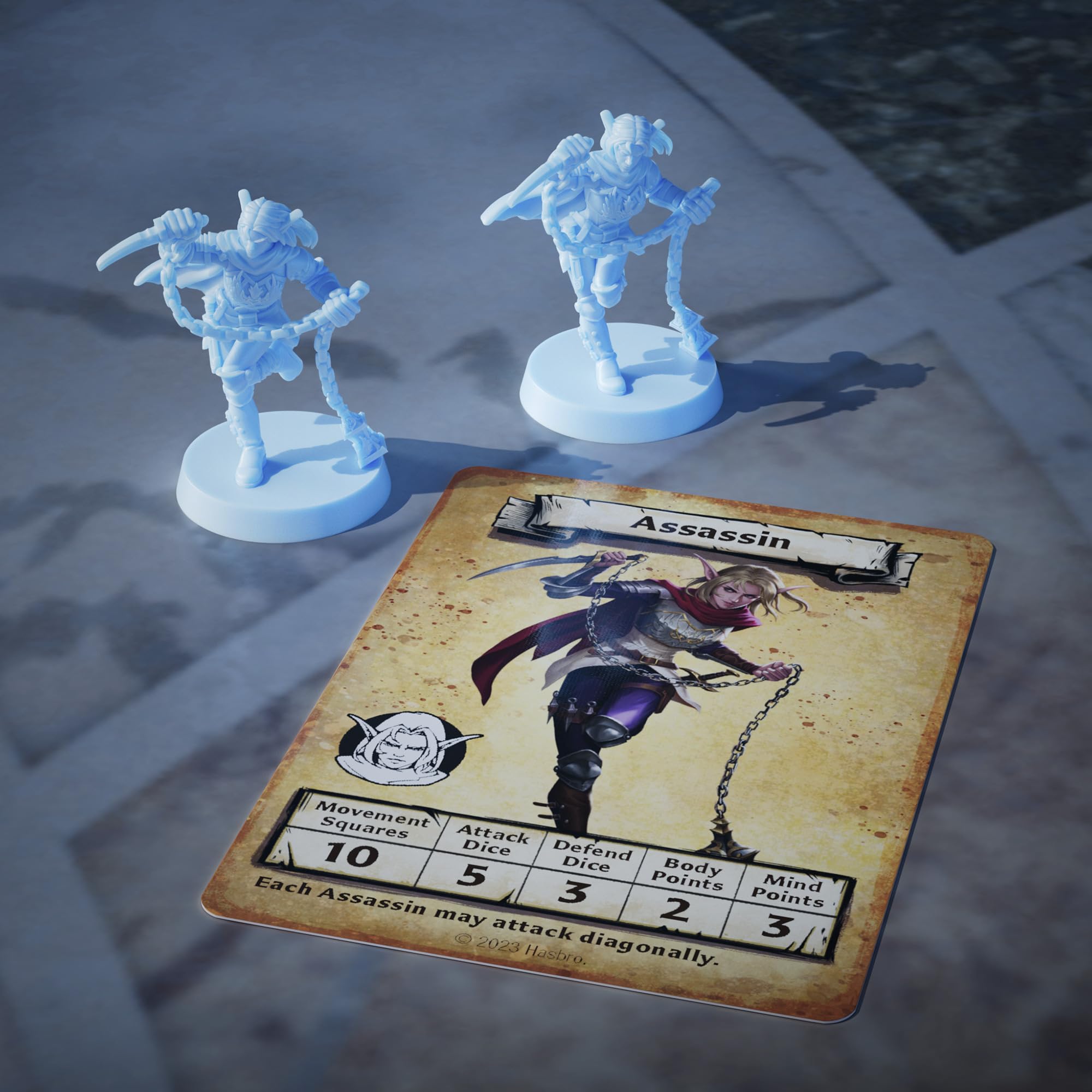Avalon Hill Specters miniature heightens stealth and danger