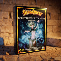 Avalon Hill Spirit Queen's Torment unpainted miniatures for hobbyists.