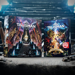 Avalon Hill Talisman Alliances player boards provide clear setup for groups.