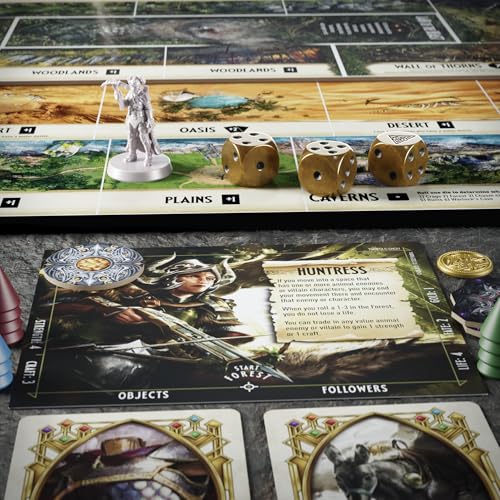 Avalon Hill Talisman Nemesis setup area showing play layout