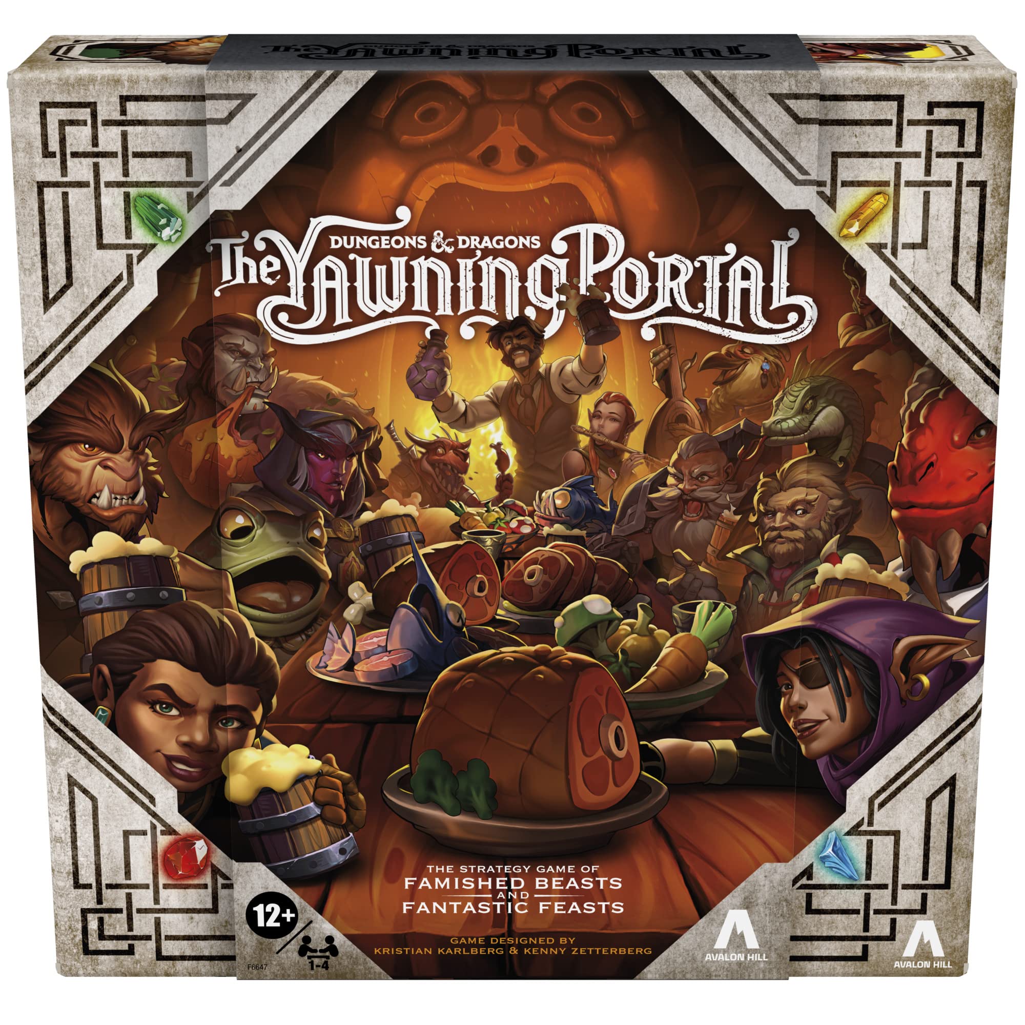 Avalon Hill Yawning Portal board game cover art, ideal for family game nights and social play.