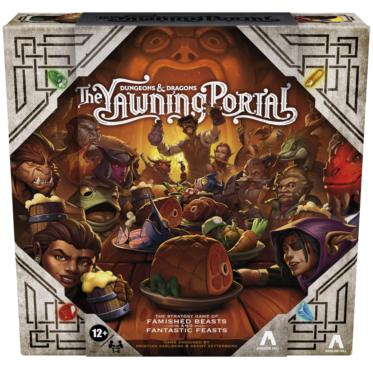 Avalon Hill Yawning Portal board game cover art, ideal for family game nights and social play.