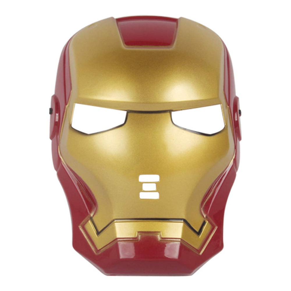 Avazera Golden superhero mask - front view with vivid printing for immersive play.