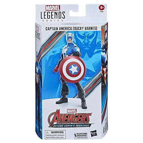 Avengers Captain America (Bucky Barnes) 15cm figurine in action pose for dramatic display