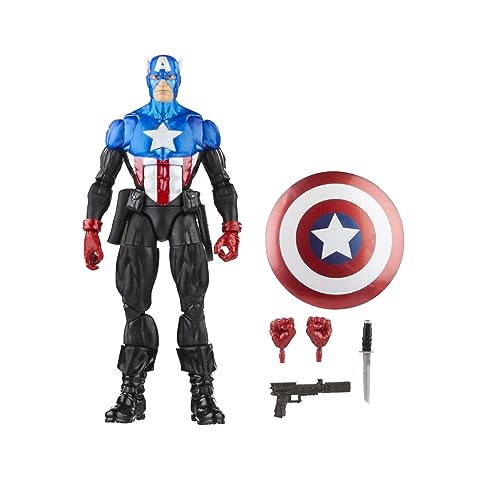 Avengers Captain America (Bucky Barnes) 15cm figurine side profile for dynamic display