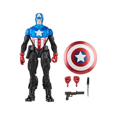Avengers Captain America (Bucky Barnes) 15cm figurine side profile for dynamic display